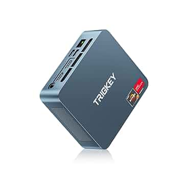 TRIGKEY Mini PC Ryzen 7 5700U (8C/16T), Up to 4.3GHz, 32G